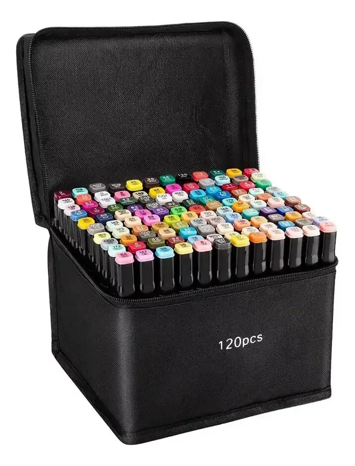 SET DE MARCADORES 120 PCS